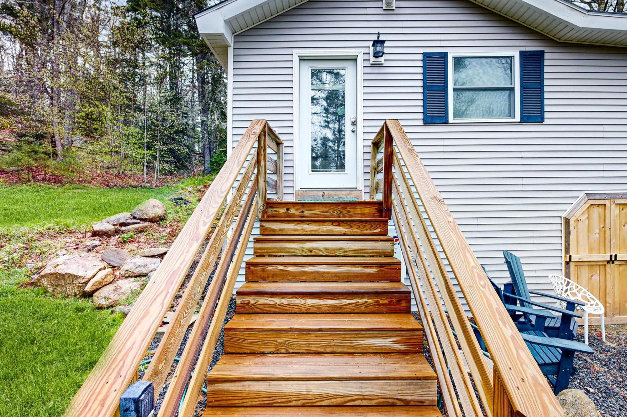 Little Cottage In The Woods Boothbay Harbor Exteriör bild