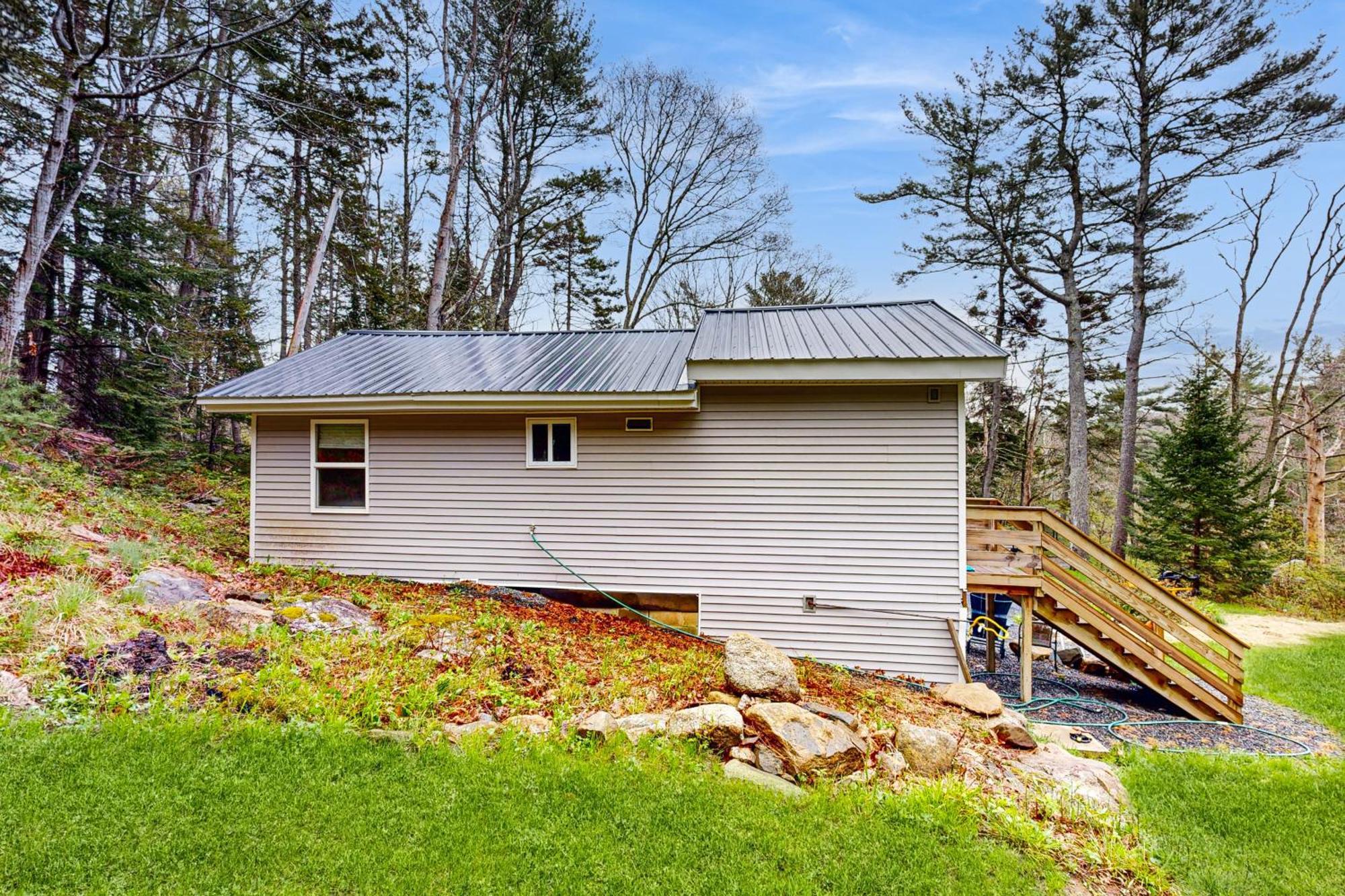 Little Cottage In The Woods Boothbay Harbor Exteriör bild