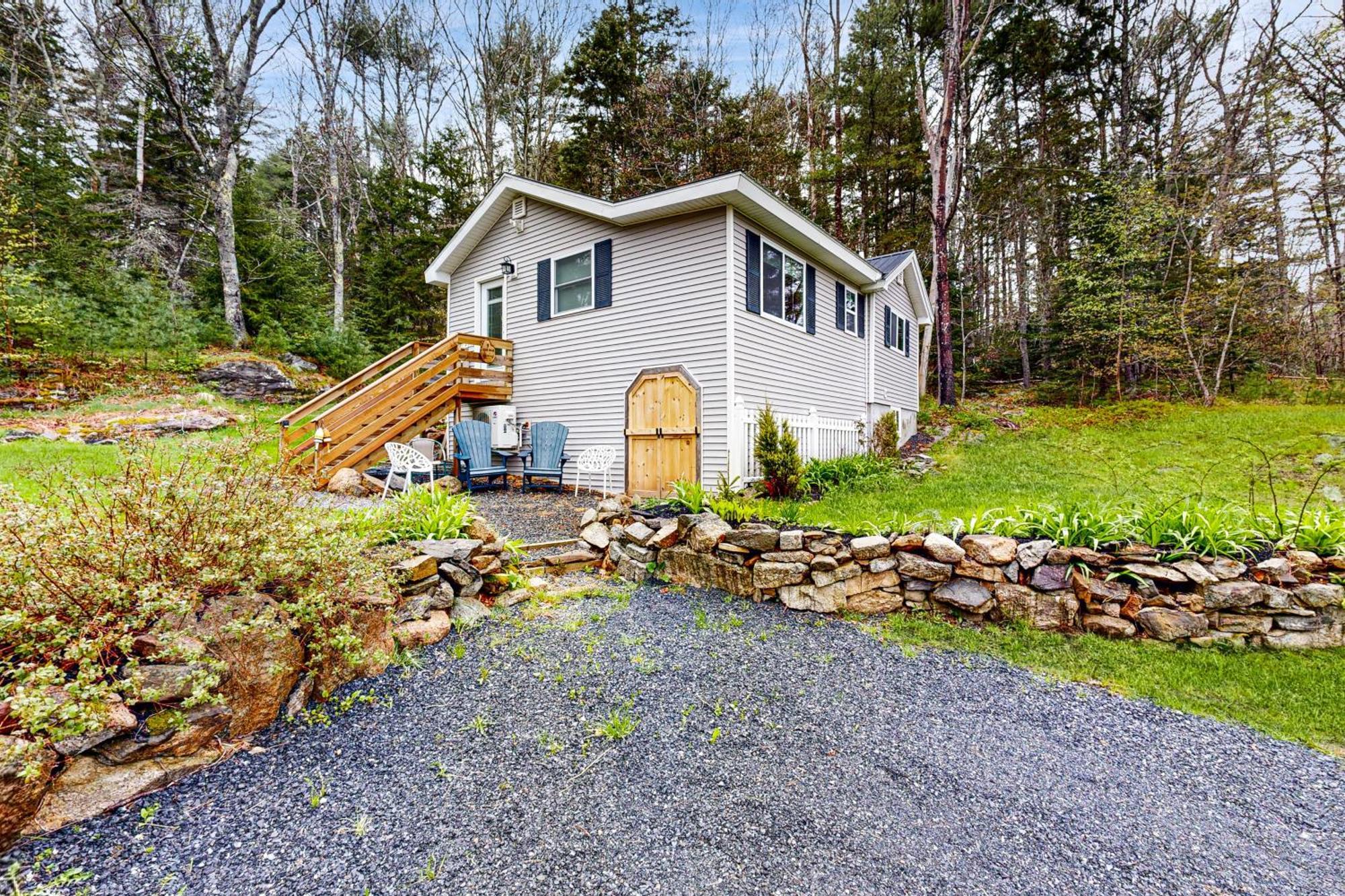 Little Cottage In The Woods Boothbay Harbor Exteriör bild